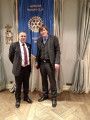 O τΠρόεδρος του Ομίλου μας με τον Stefan Gelineo μέλος του Ρ.Ο.Μόσχας
